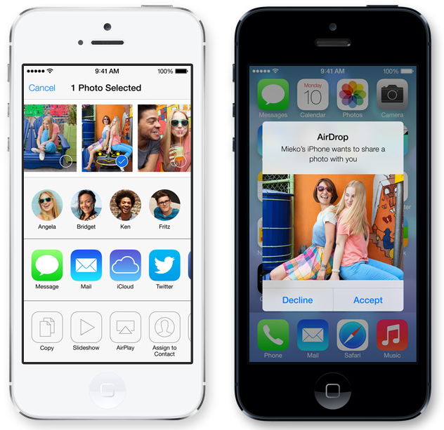 iphone airdrop