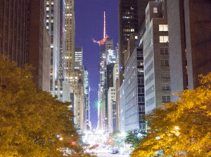 The Bryant Park spire