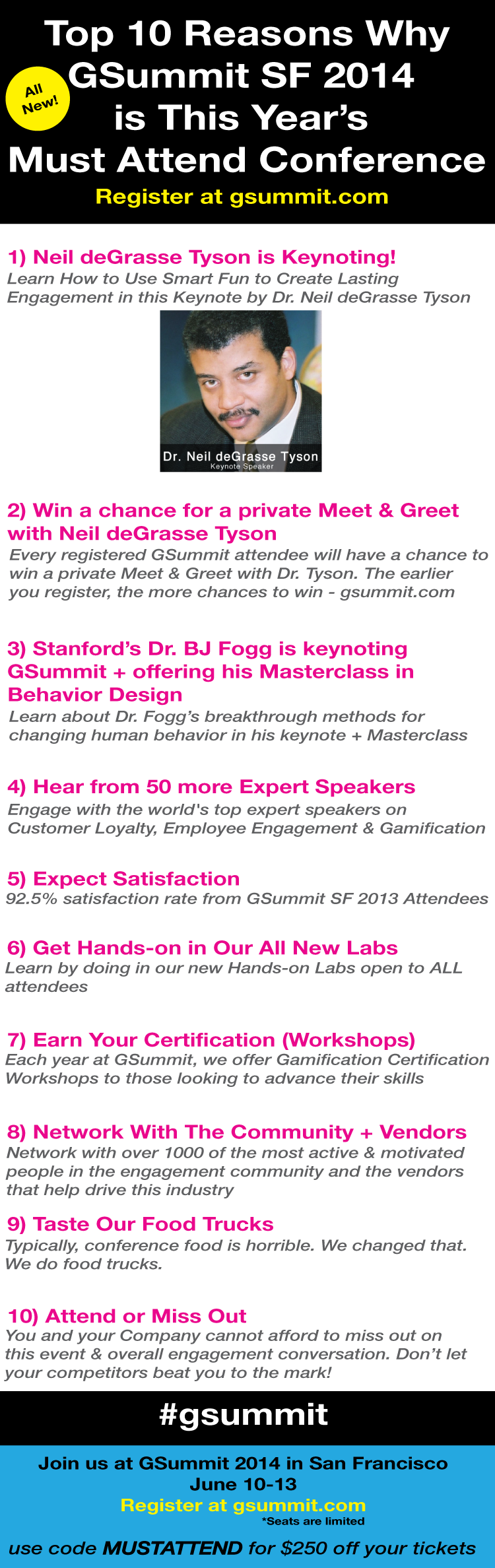 TopReasonToAttendGSummitSF2014-2