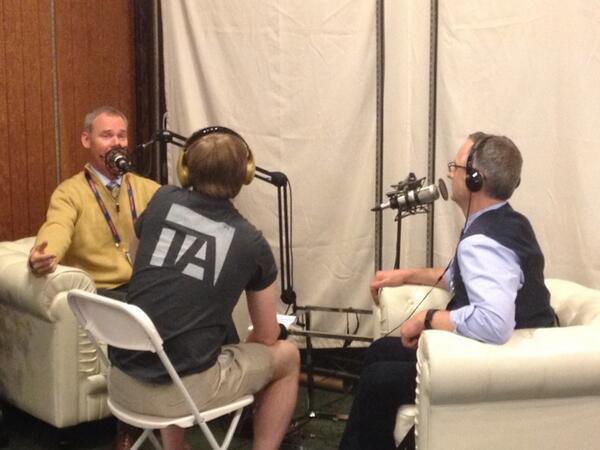 Bill Hennessy, Clark Buckner and Barry Kirk at GSummit.