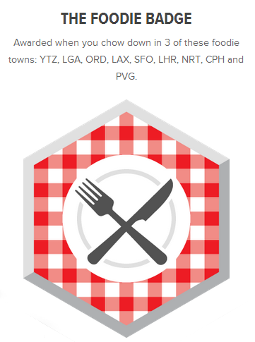 earn your wings foodie badge