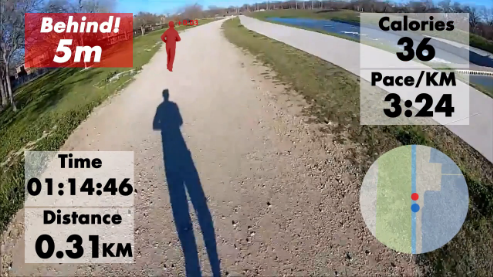 race yourself google glass